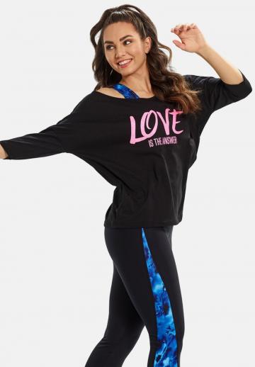 Майка с рукавом три четверти