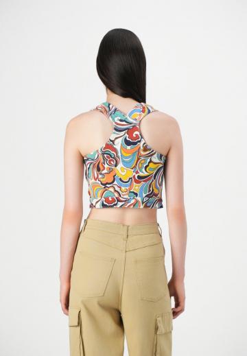 Джинсовая жилетка