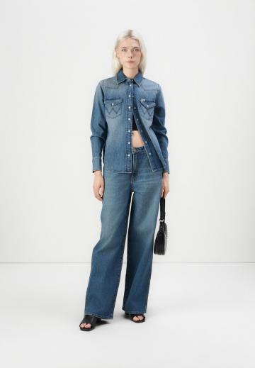 Джинсовая блузка