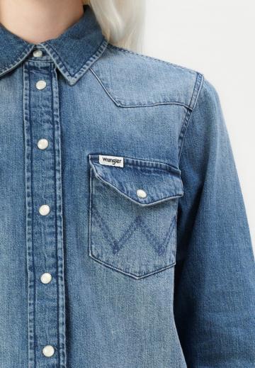 Джинсовая блузка