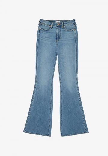 Клешеные джинсы