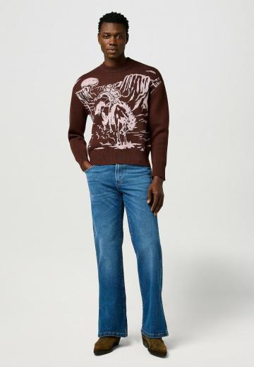 Клешеные джинсы