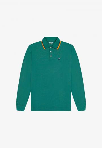 Поло с длинным рукавом