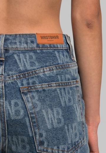 Клешеные джинсы