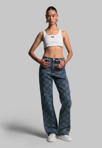 Клешеные джинсы