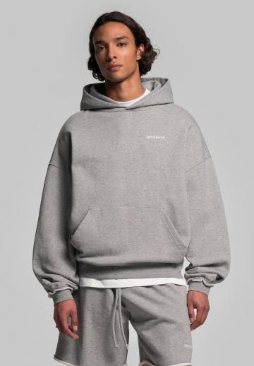 Пуловер с капюшоном