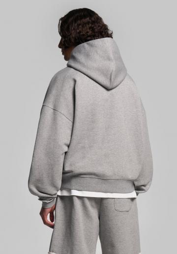 Пуловер с капюшоном