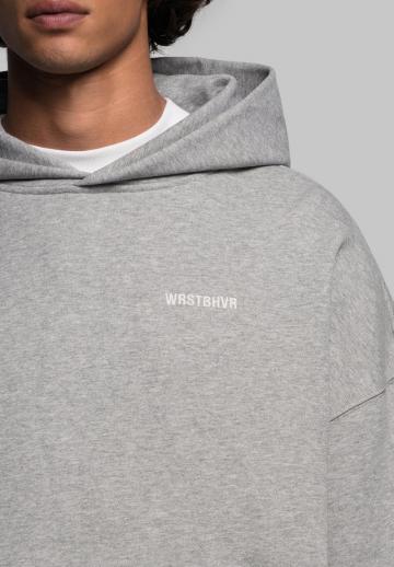 Пуловер с капюшоном