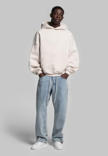 Пуловер с капюшоном