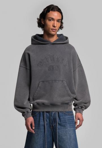 Пуловер с капюшоном