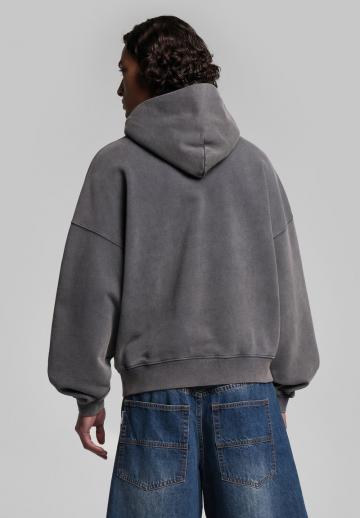 Пуловер с капюшоном