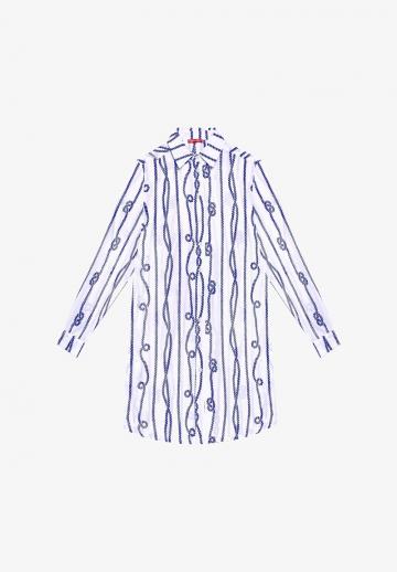 Блузка-платье