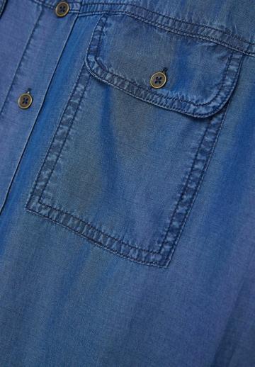 Джинсовая блузка