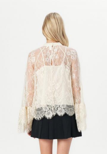 Кружевная блузка