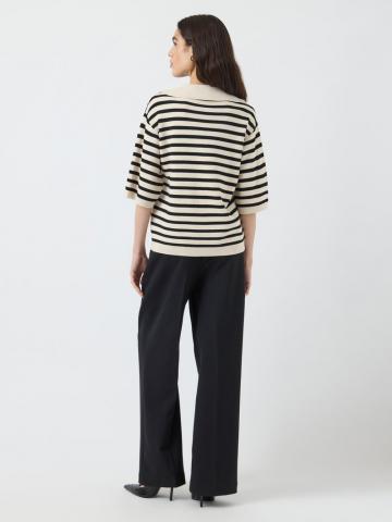 Пуловер с коротким рукавом