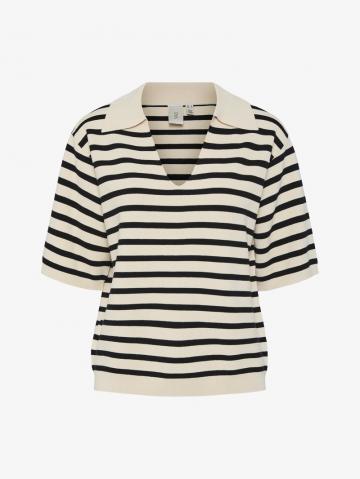 Пуловер с коротким рукавом