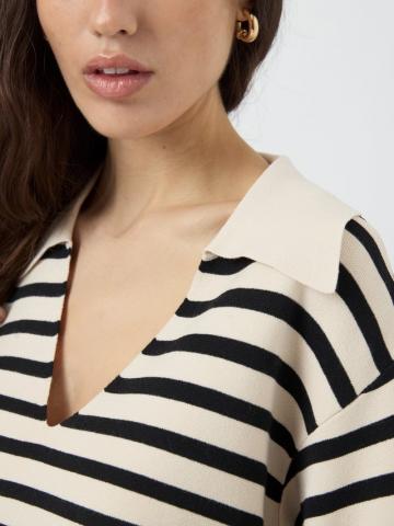 Пуловер с коротким рукавом