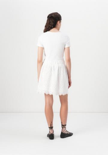 Юбка с воланами