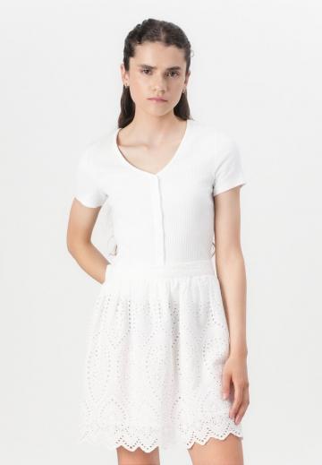 Юбка с воланами