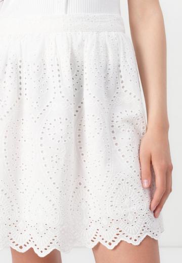 Юбка с воланами