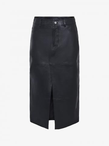 Кожаная юбка