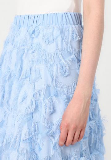 Юбка с воланами