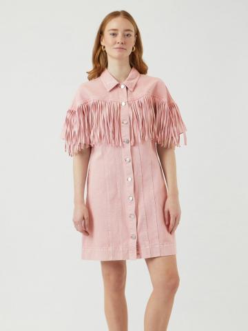 Джинсовое платье