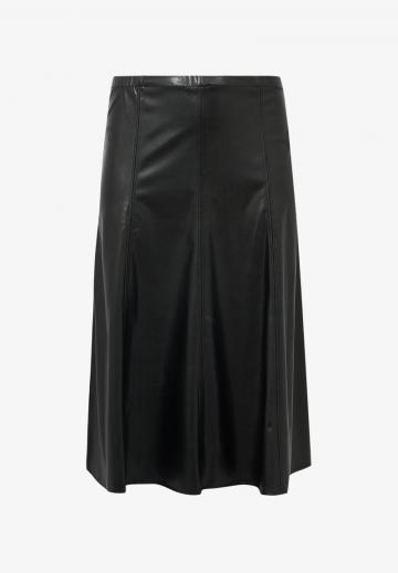 Кожаная юбка