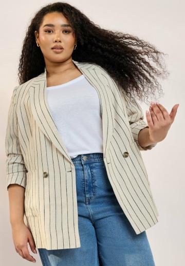 Длинный блейзер