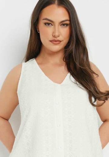 Блузка без рукавов