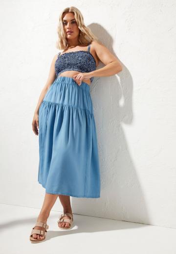 Джинсовая юбка