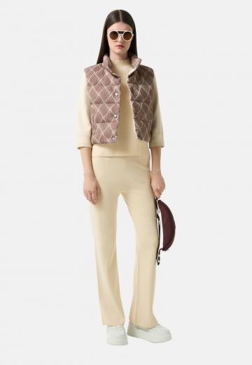 Пуловер с рукавом три четверти