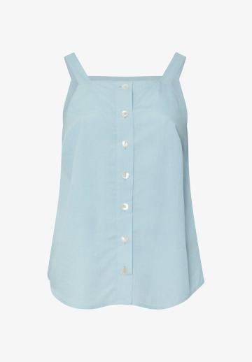 Блузка без рукавов