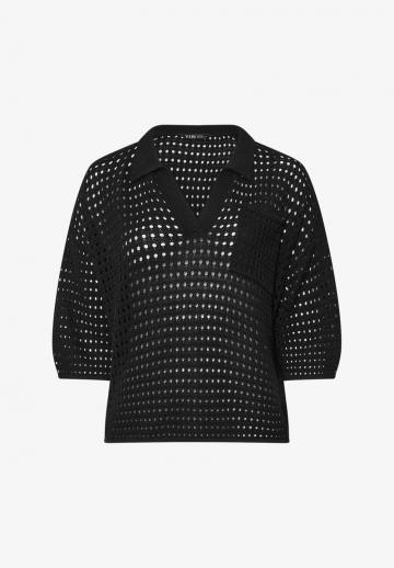 Пуловер с рукавом три четверти