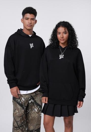 Пуловер с капюшоном