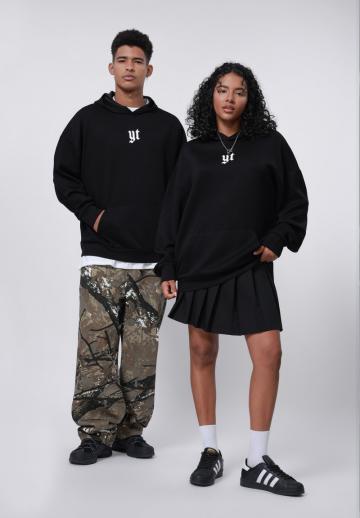 Пуловер с капюшоном