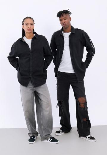 Джинсовая блузка