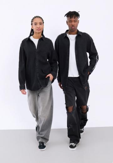 Джинсовая блузка