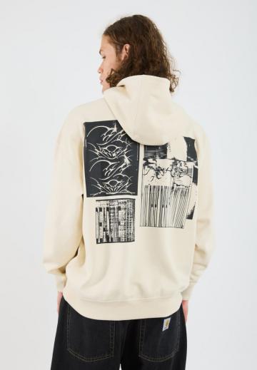 Пуловер с капюшоном