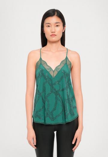 Топ на бретельках