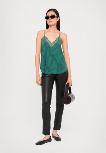 Топ на бретельках