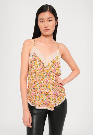 Топ на бретельках