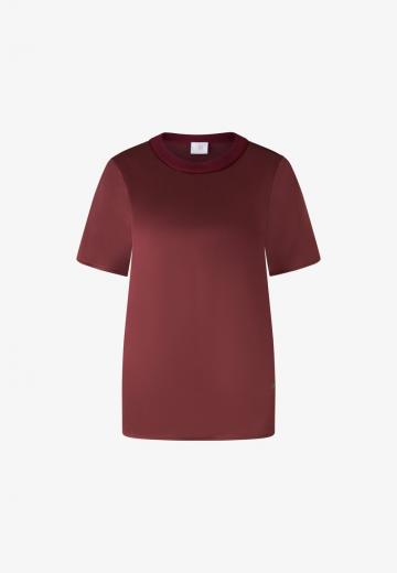 Атласная блузка