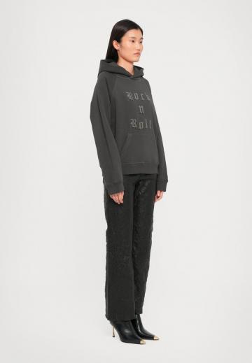 Пуловер с капюшоном