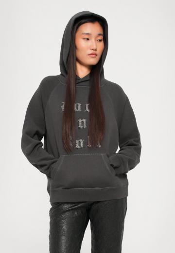 Пуловер с капюшоном