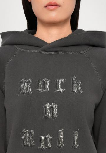 Пуловер с капюшоном