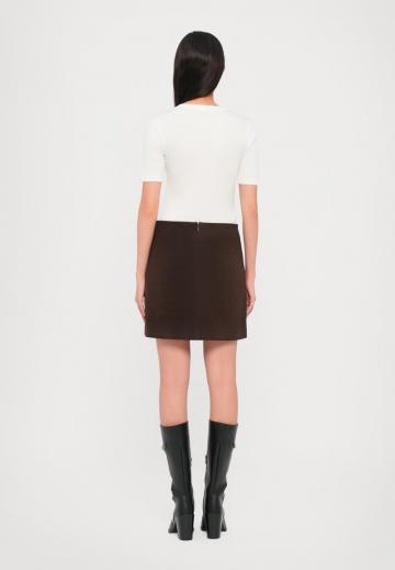 Кожаная юбка