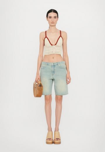 Топ на бретельках