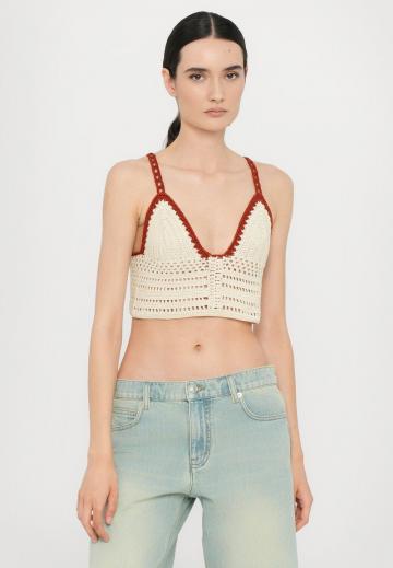 Топ на бретельках