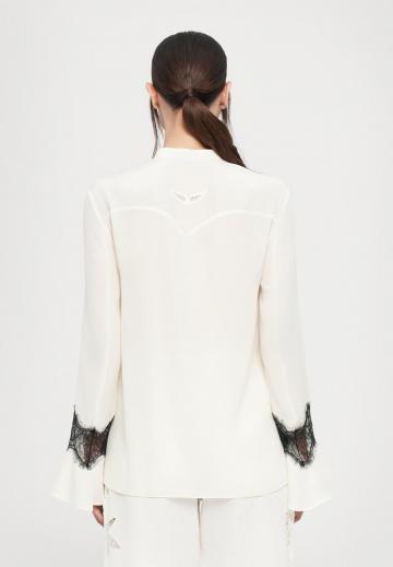 Шелковая блузка